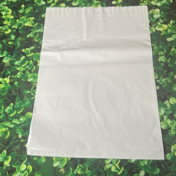 50 -12 x 15.5 Poly Mailers Envelopes Shipping Bags White 2.5 mil 50 pack bulk - Picture 6 of 6